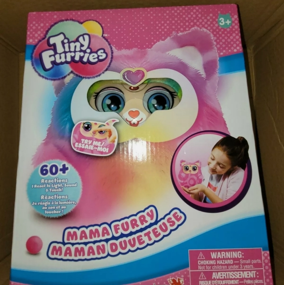SILVERLIT TINY FURRIES MAMA FURRY *RARE COLOUR